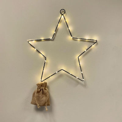 ESTRELA PRETA LED GAINSBOROUGH GIFTWARE