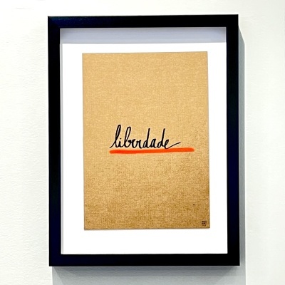 ORIGINAL COM MOLDURA "LIBERDADE" MARTA NUNES