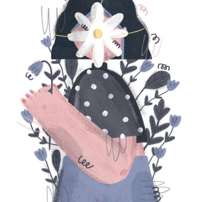 ILUSTRAÇÃO "DAISY MASK" CATPIVARA