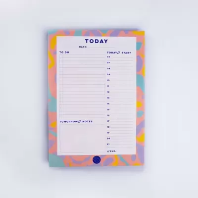 DAILY PLANNER PAD "INKY A5" THE COMPLETIST