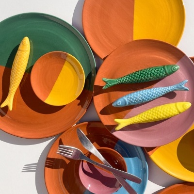 SARDINHA CERÂMICA CASA CUBISTA