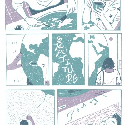 ILUSTRAÇÃO "GRATITUDE" RUBIE CHEN