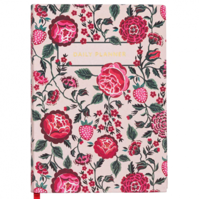 Cath Kidston Strawberry A5 Clothbound Daily Planner
