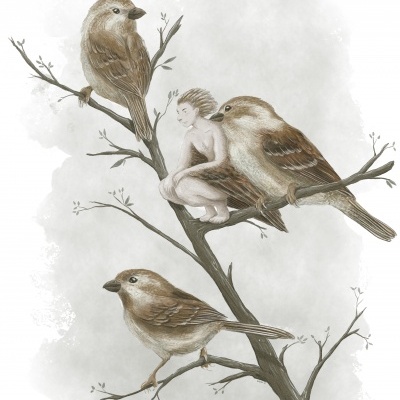 ILUSTRAÇÃO " GAMBOZINOS " DIOGO PAIXÃO