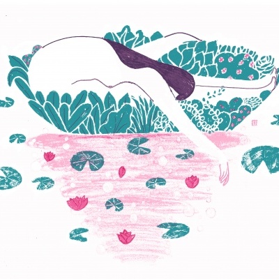 RISOGRAFIA "LEVA-ME E DEIXA-ME FICAR" NÁDIA NEVES