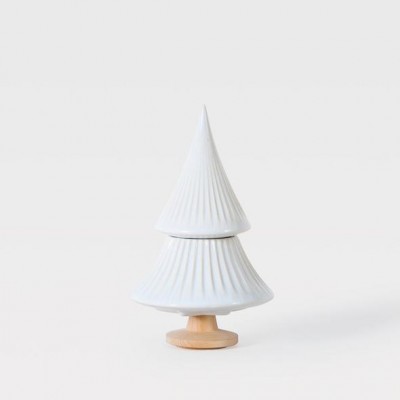 ÁRVORE MÉDIA BRANCO COBALTO "A ÁRVORE E O SEU ZINGAMOCHO" LABORATORIO D´ ESTÓRIAS