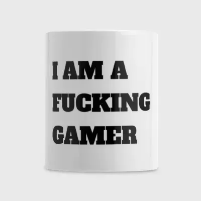CANECA " I AM A FUCKING GAMER" FISURA