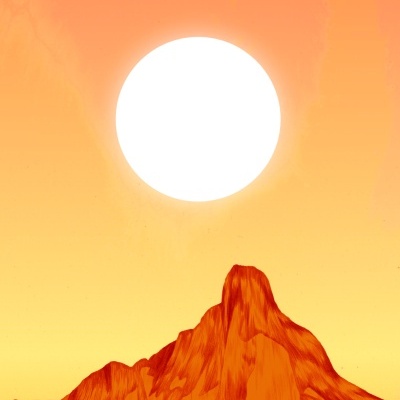 ILUSTRAÇÃO "PÔR DO SOL" CLÁUDIA SALGUEIRO
