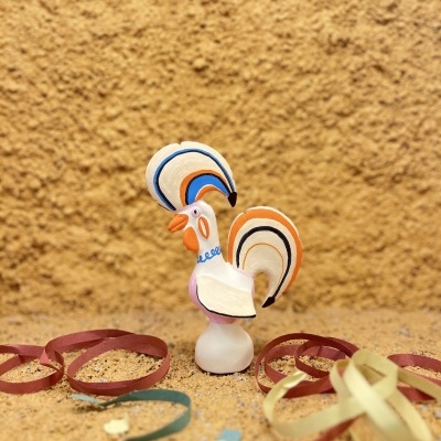 GALO DE BARCELOS 15 CM ANNA TUPOTA