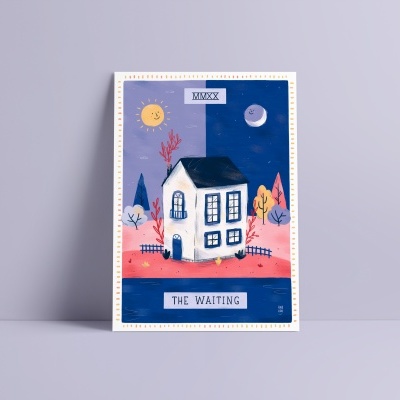 ILUSTRAÇÃO " THE WAITING " ANA HOO