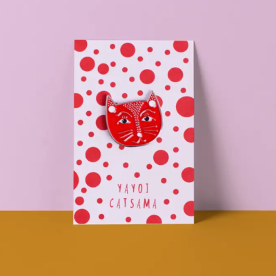 CAT ARTIST PIN YAYOI CATSAMA NIASKI