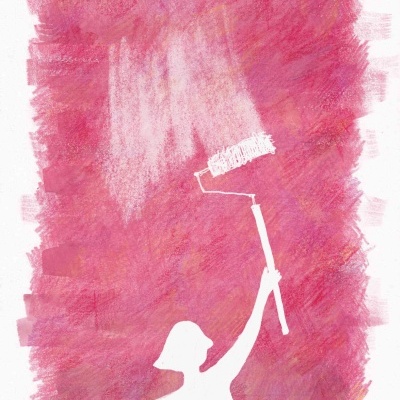 ILUSTRAÇÃO COR-DE-ROSA "FEMININO (S)EM ROSA" MARTA PIMENTA