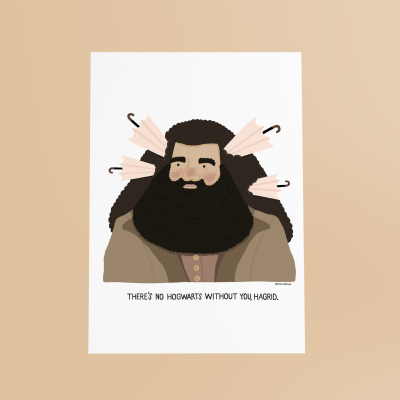 ILUSTRAÇÃO "HAGRID" ADRIANA FONTELAS