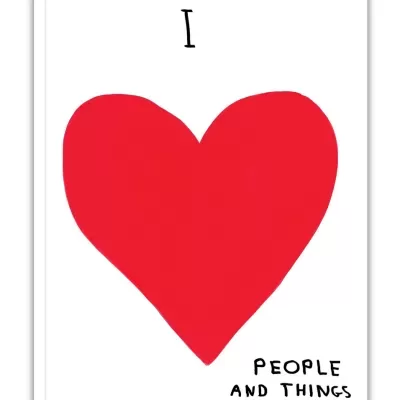 CADERNO A5 'I LOVE PEOPLE AND THINGS' DAVID SHRIGLEY