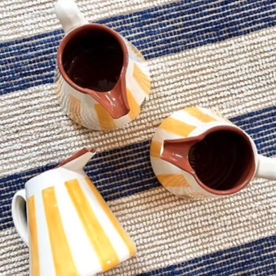 BOLD STRIPE 1L PITCHER "VERTICAL STRIPE" CASA CUBISTA