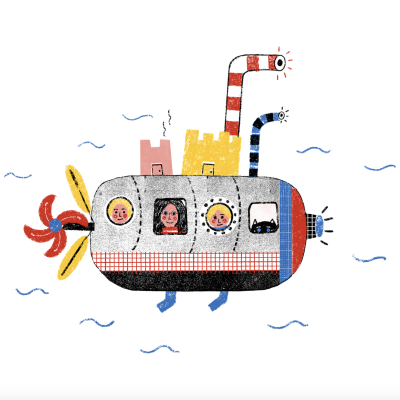 ILUSTRAÇÃO "UNDERWATER" BÁRBARA R.