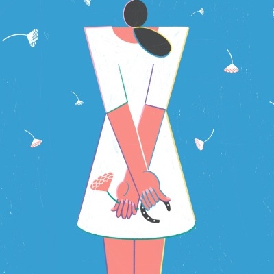 ILUSTRAÇÃO AZUL "UMA NO CRAVO OUTRA NA FERRADURA" DUQUESA DE ABRANTES