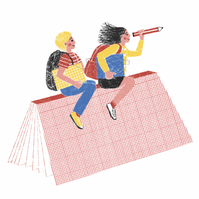 ILUSTRAÇÃO "FLYING BOOK" BÁRBARA R.