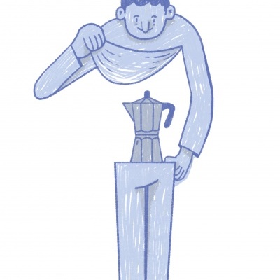 ILUSTRAÇÃO "DIA DO CAFÉ" JOÃO COSTA