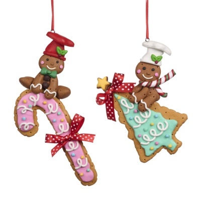 ENFEITE DE NATAL "BOLACHA DE GENGIBRE" GOODWILL