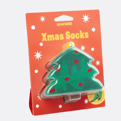 XMAS TREE TREND EAT MY SOCKS