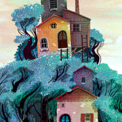 ILUSTRAÇÃO "TREE HOUSE" FRANCISCO FONSECA