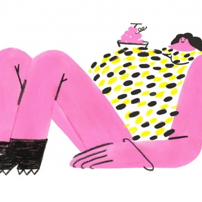 ILUSTRAÇÃO "#5AGRAVIDAEDETODOS" GABRIELA ARAÚJO