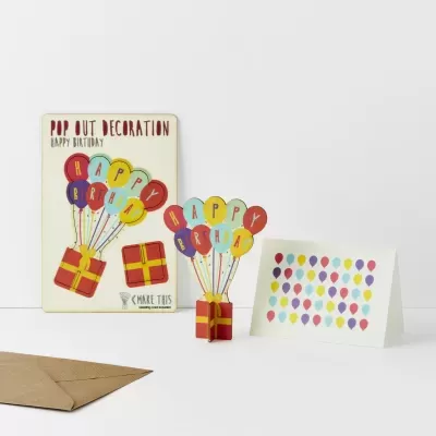 POP OUT HAPPY BIRTHDAY CARD