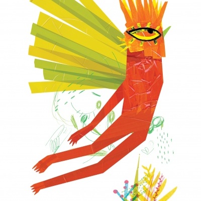 ILUSTRAÇÃO " APELO SELVAGEM I " CÁTIA VIDE