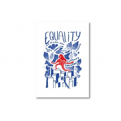 ILUSTRAÇÃO " EQUALITY " CAROLINA FERNANDES