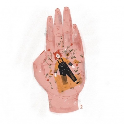 ILUSTRAÇÃO " LAZY DAYS "- CATPIVARA