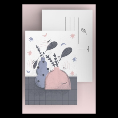 POSTAL "STILL LIFE WHITE" CATPIVARA