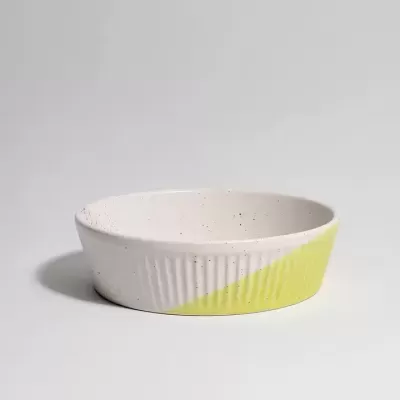 TAÇA SOPA/PASTA TÁLIA AMARELO PÓ DE BARRO