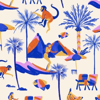 POSTAL "WELCOME TO THE JUNGLE" TYPRU