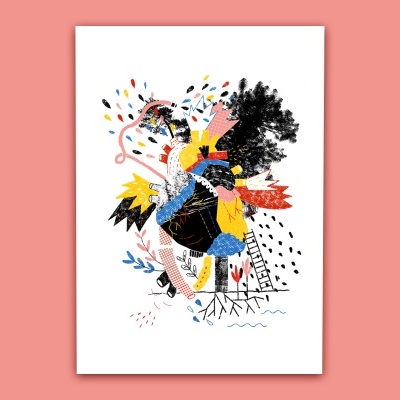 ILUSTRAÇÃO "BIG HEART" BÁRBARA R.