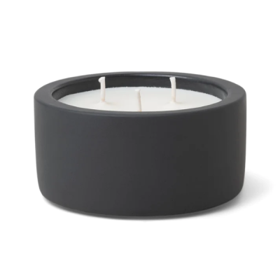 CONCRETE CANDLE BLACK OAK DESIGNWORKS COLLECTIVE