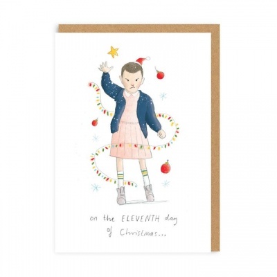POSTAL "ELEVENTH DAY OF CHRISTMAS" OHH DEER