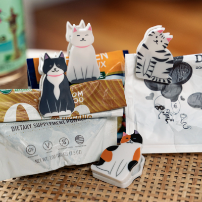 KITTY BAG CLIPS