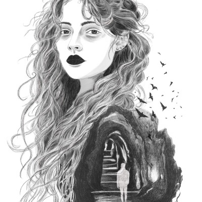 ILUSTRAÇÃO  "CAVE " BARBARA AMARAL