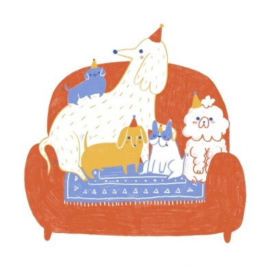 ILUSTRAÇÃO "BE MY FRIEND" GAMBUZINO