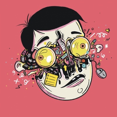 ILUSTRAÇÃO "BAGUNÇA" JORGE MARTINS