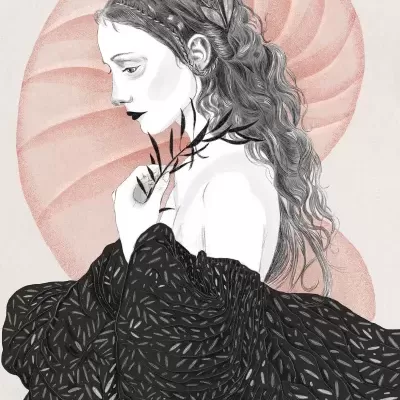 ILUSTRAÇÃO "SPIRAL " BARBARA AMARAL