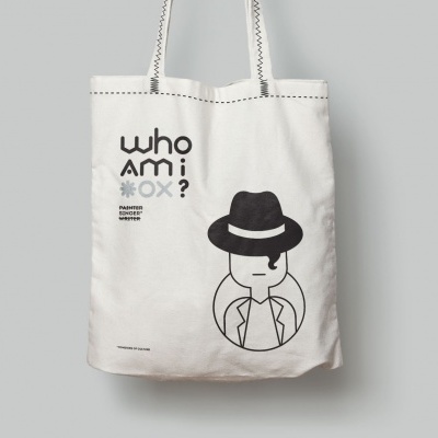 TOTE BAG "WHO AM I? - MICHAEL JACKSON" CATARINA PAULO