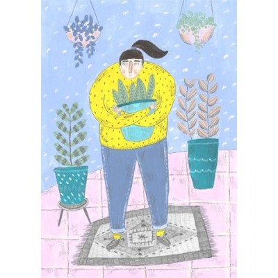 ILUSTRAÇÃO "CACTO" DIANA COSTA