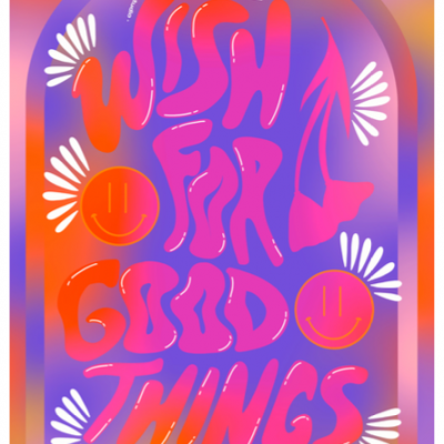 ILUSTRAÇÃO "WISH FOR GOOD THINGS" ROLA STUDIO