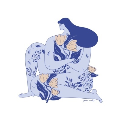 ILUSTRAÇÃO "BLUE" JOANA MOLHO