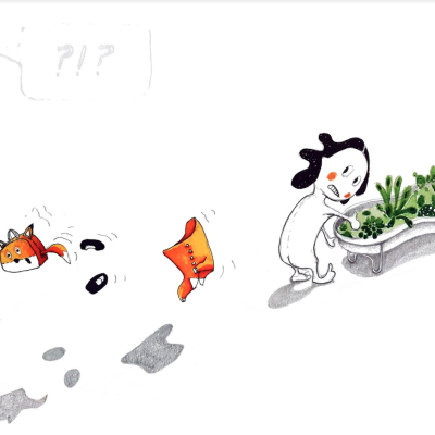 ILUSTRAÇÃO A4 "MATREIRA" VITOR HUGO MATOS