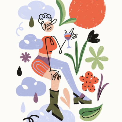 ILUSTRAÇÃO “PLAYLIST II (ROADTRIP EDITION) - AFTER THE STORM” CATARINA OSCARINA