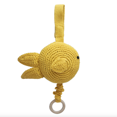 CROCHET MUSIC BOX FISH GLOBAL AFFAIRS