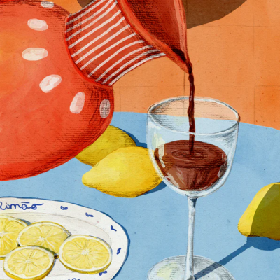 ILUSTRAÇÃO "GARDEN MOMENTS II" EVA HALFERS